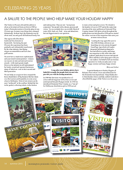 Peninsula Visitors Guide - Page 14