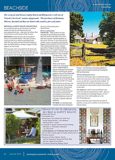 Peninsula Visitors Guide - Page 80