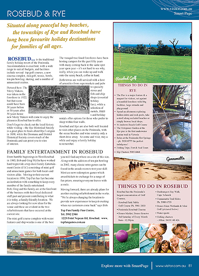 Peninsula Visitors Guide - Page 81