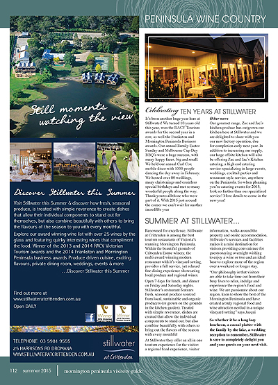 Peninsula Visitors Guide - Page 112