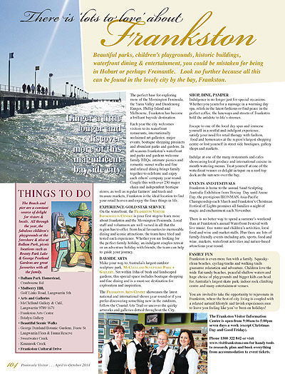 Peninsula Visitors Guide - Page 104